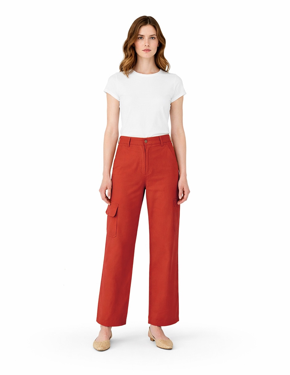 Pantalón amplio para mujer 8