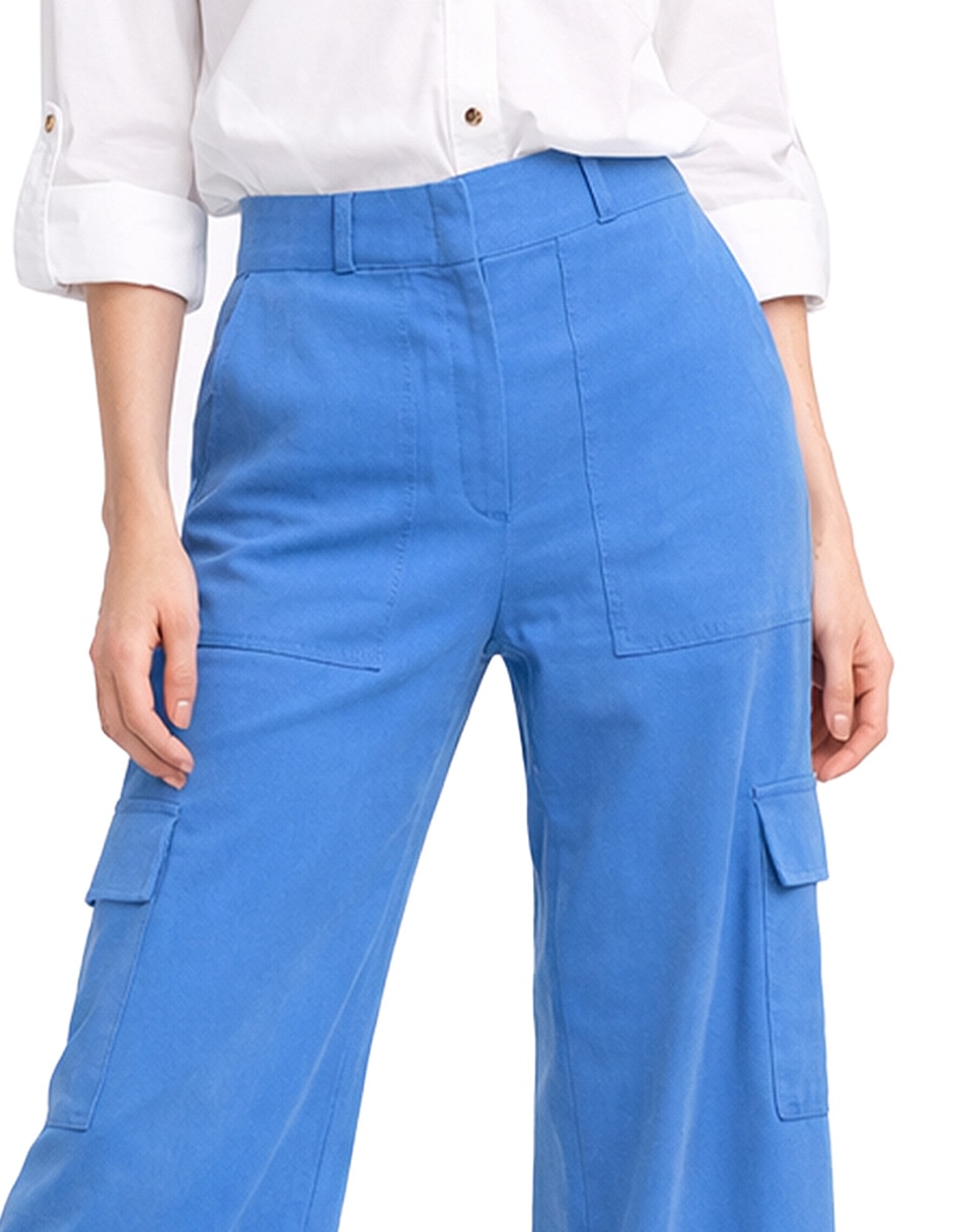 Pantalón amplio para mujer 9