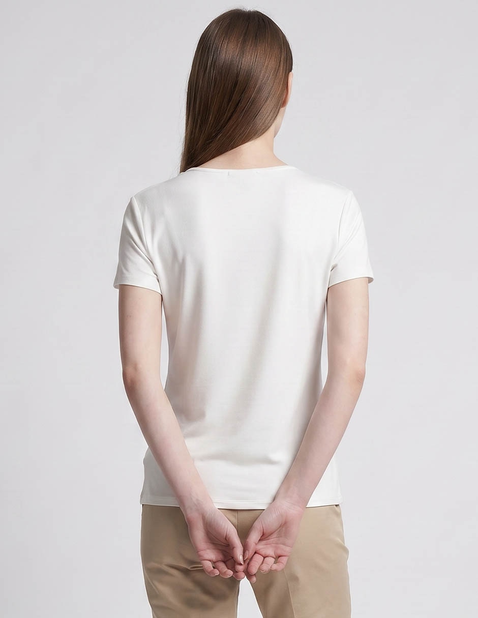 Blusa manga corta para mujer 2