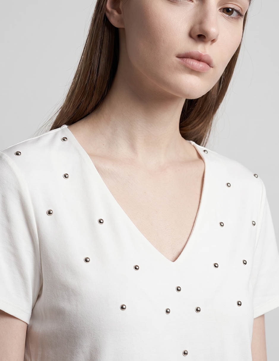 Blusa manga corta para mujer 3