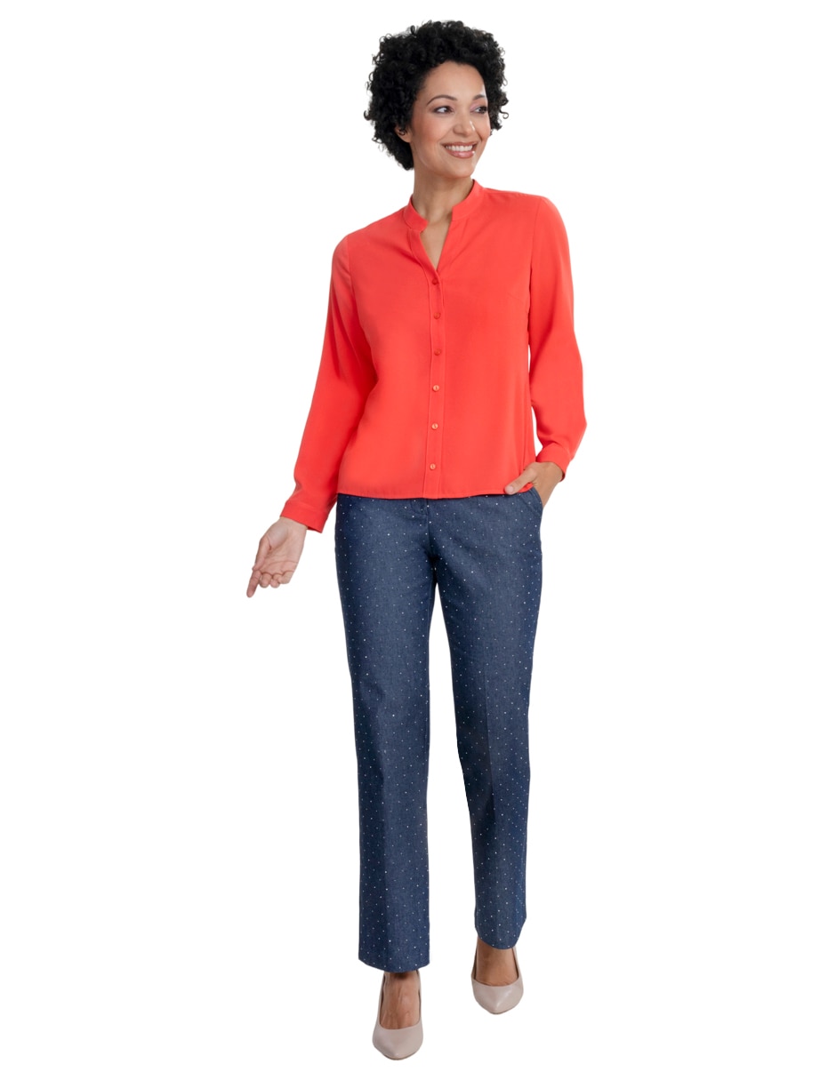 Blusa manga larga para mujer 2