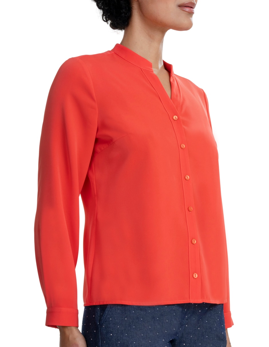 Blusa manga larga para mujer 4