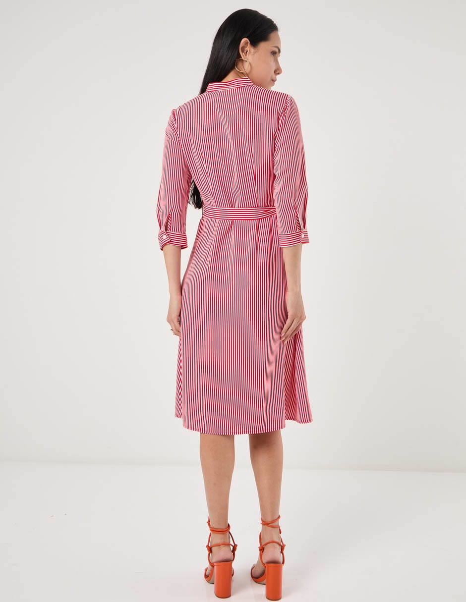 Vestido a la rodilla casual para mujer 4
