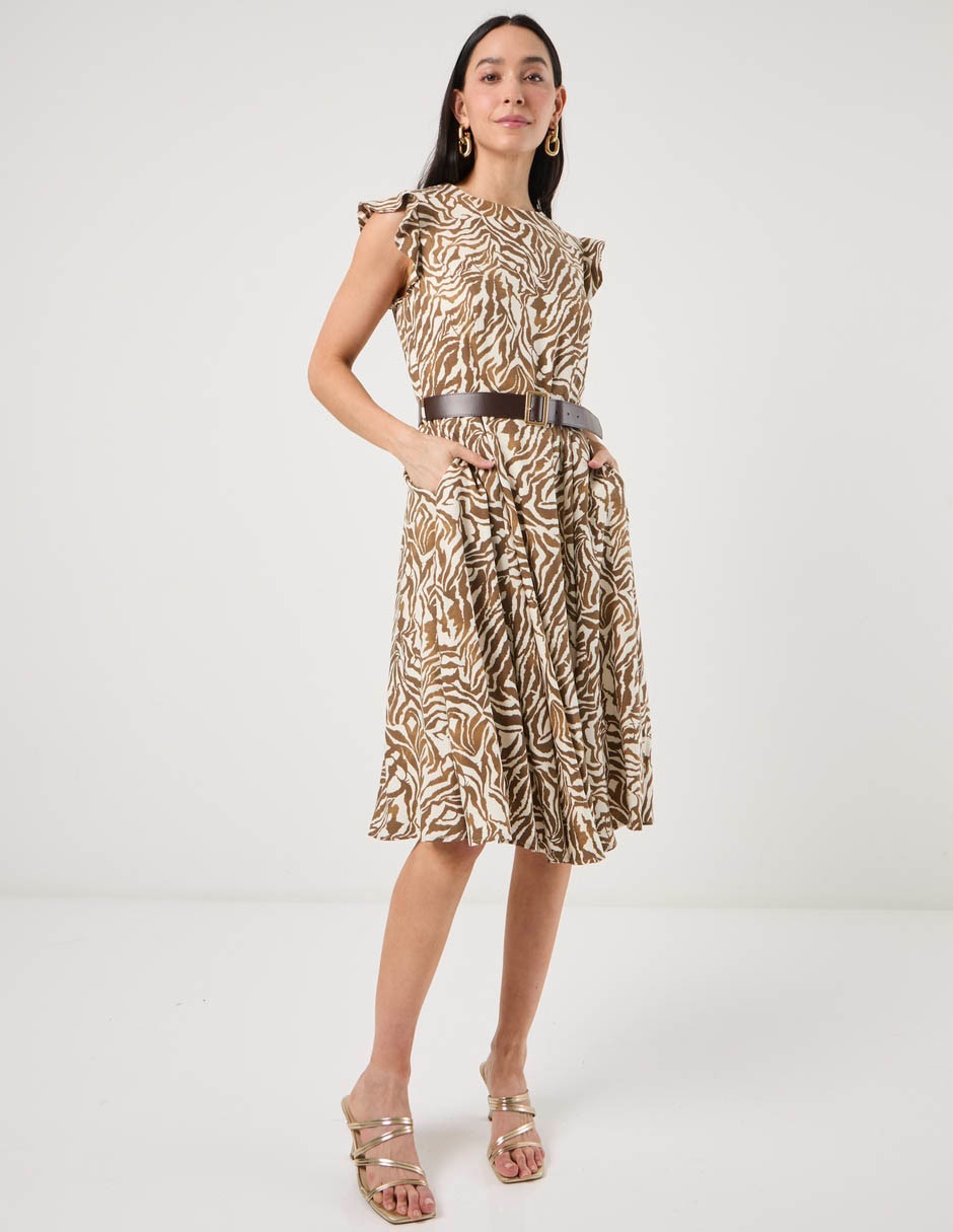 Vestido a la rodilla casual atelier petite sin familia "para mujer" 3