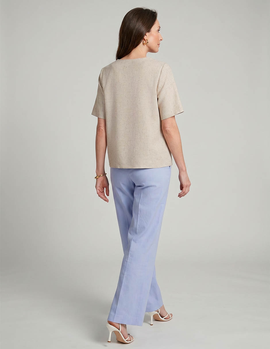 Blusa manga corta para mujer 2