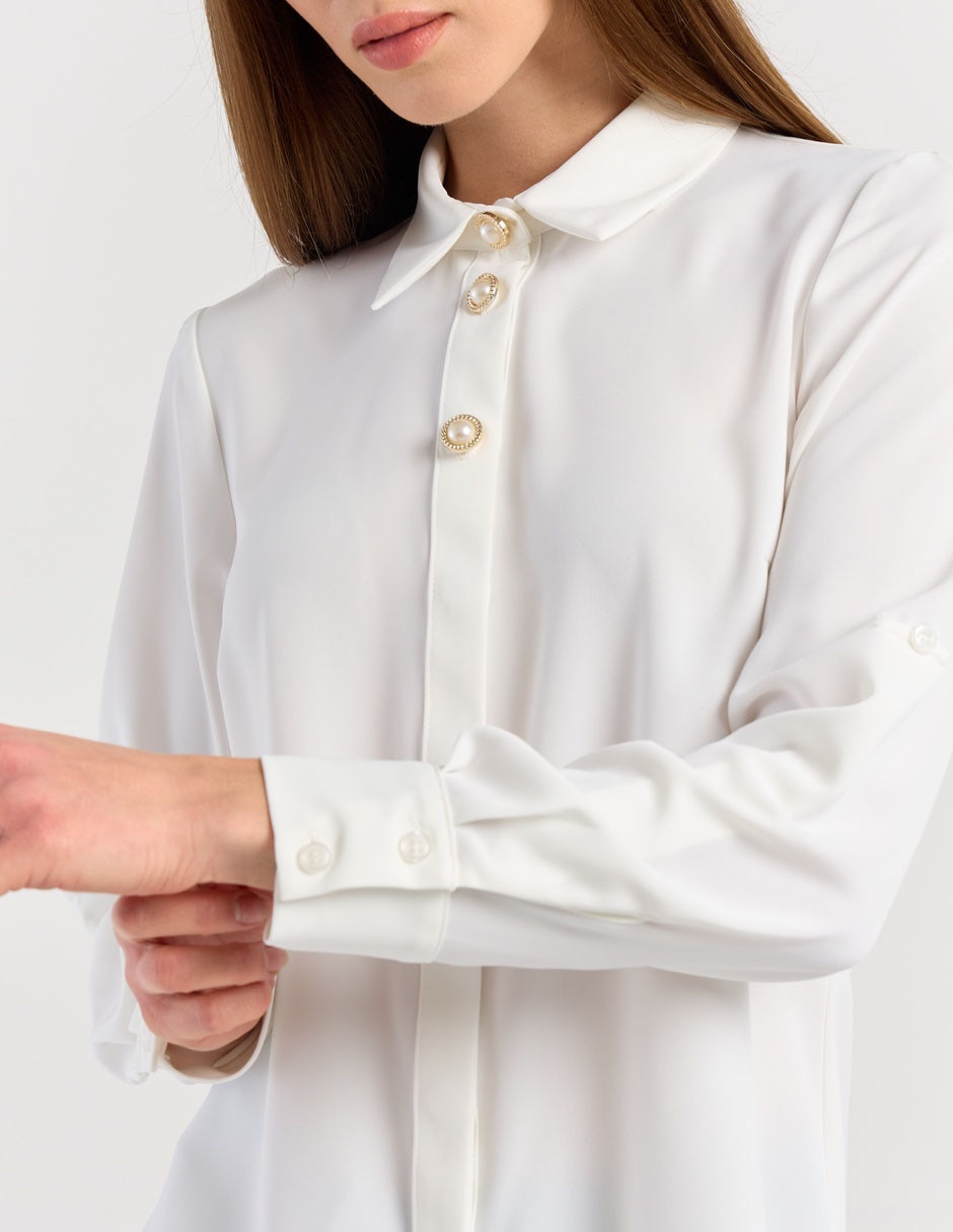 Blusa manga larga para mujer 3