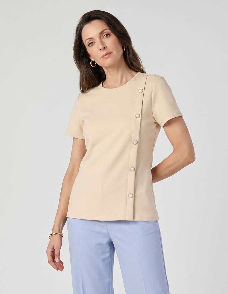 Blusa manga corta para mujer Blusa manga corta para mujer
