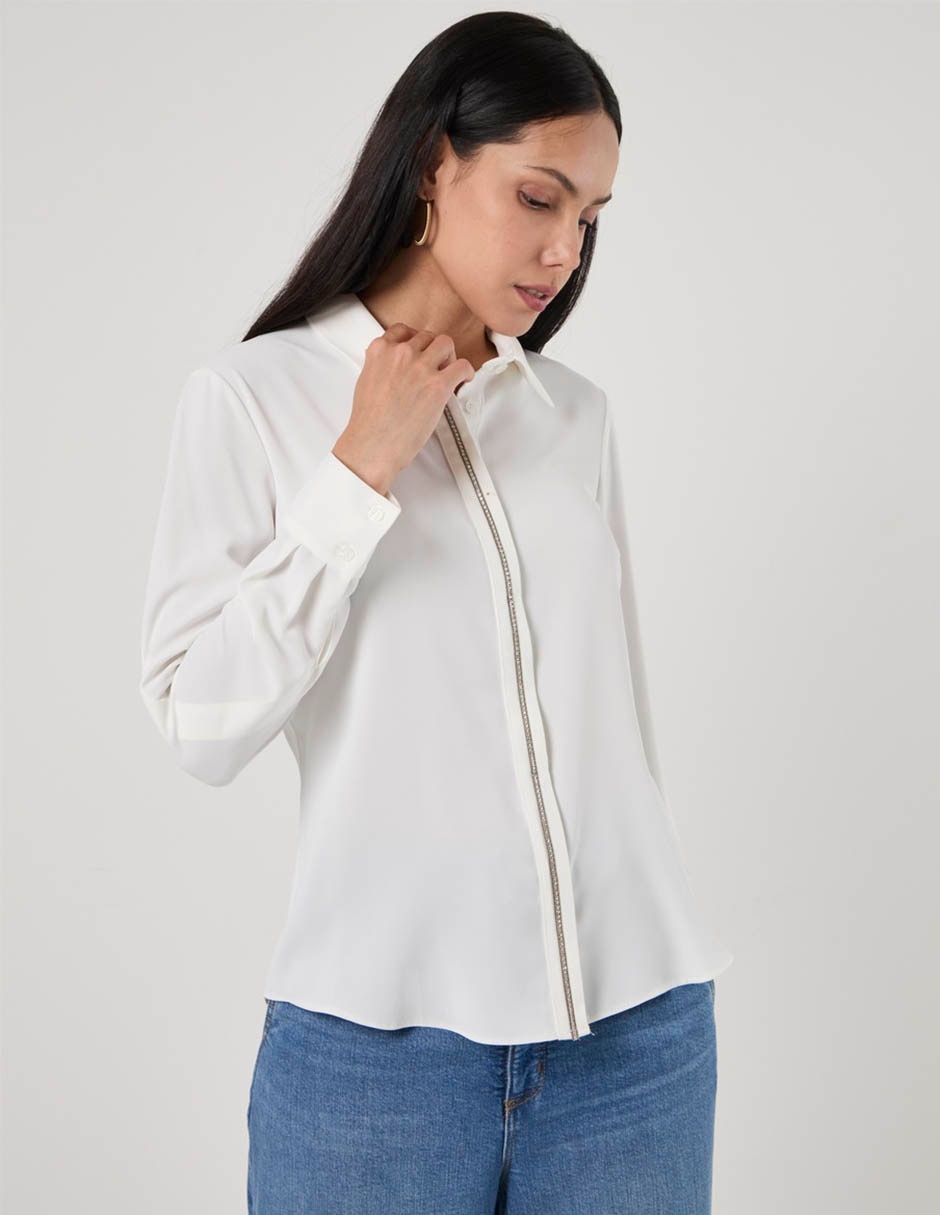Blusa manga larga para mujer 3