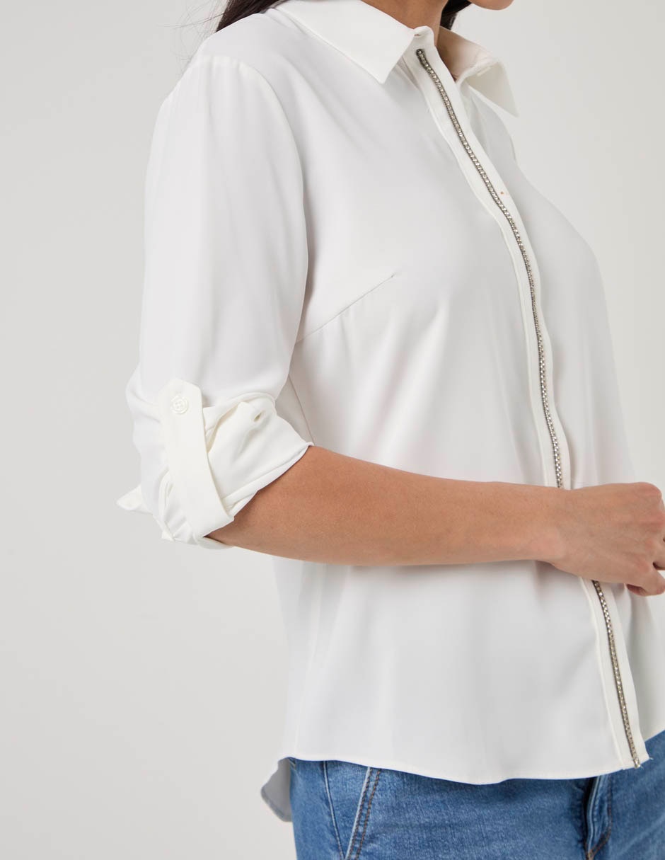 Blusa manga larga para mujer 6