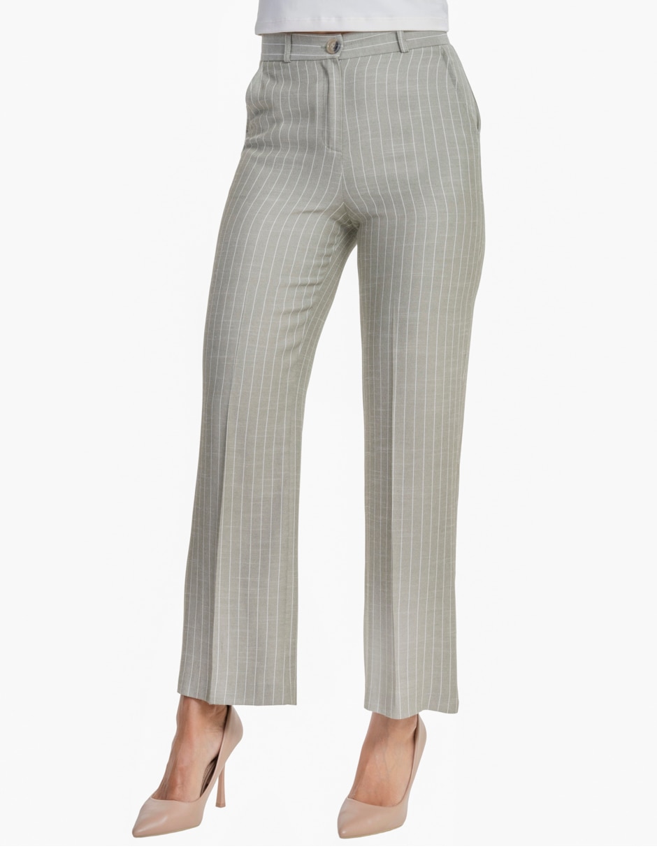 Pantalon t3086 a rayas