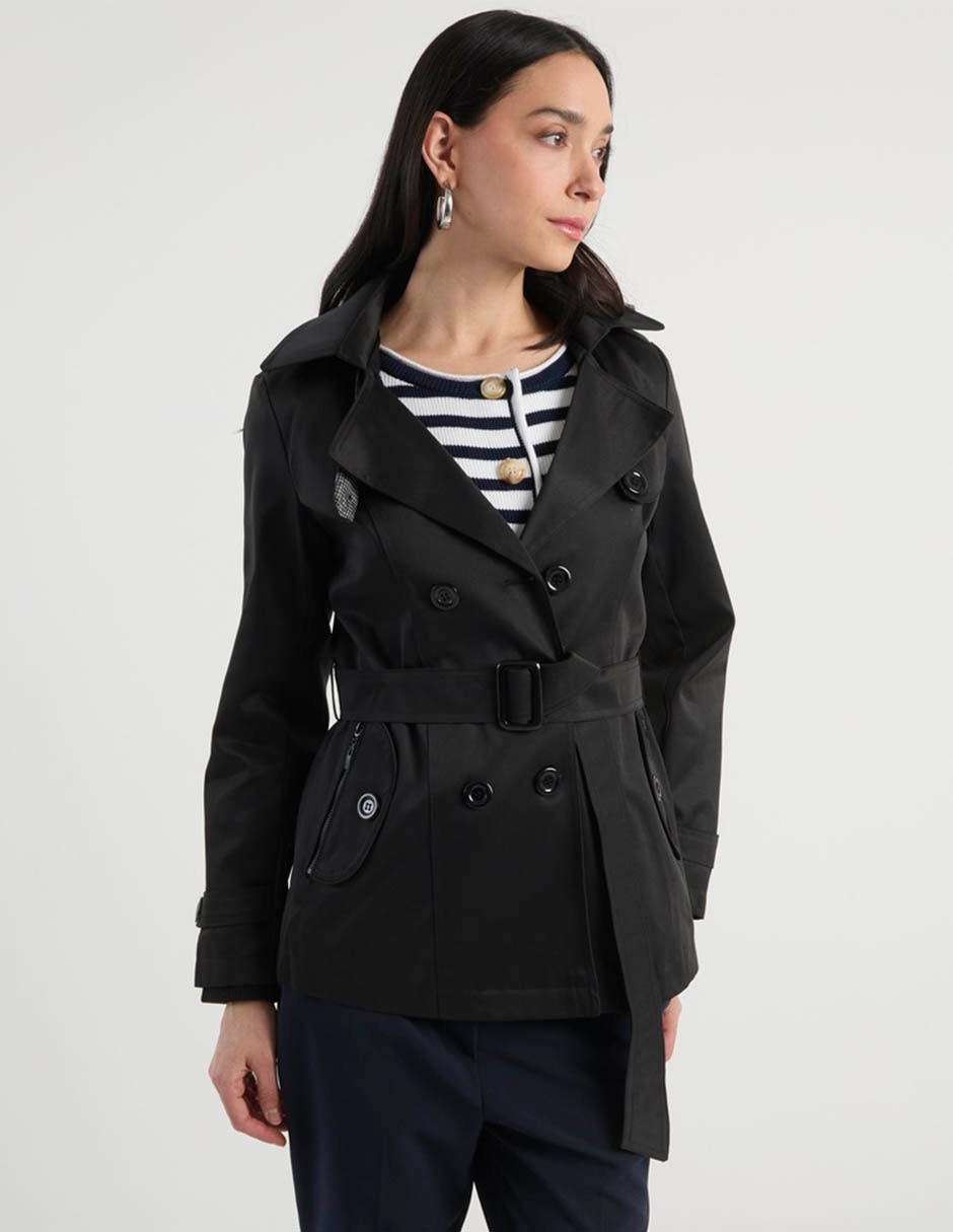 Gabardina con bolsillos para mujer Gabardina con bolsillos para mujer