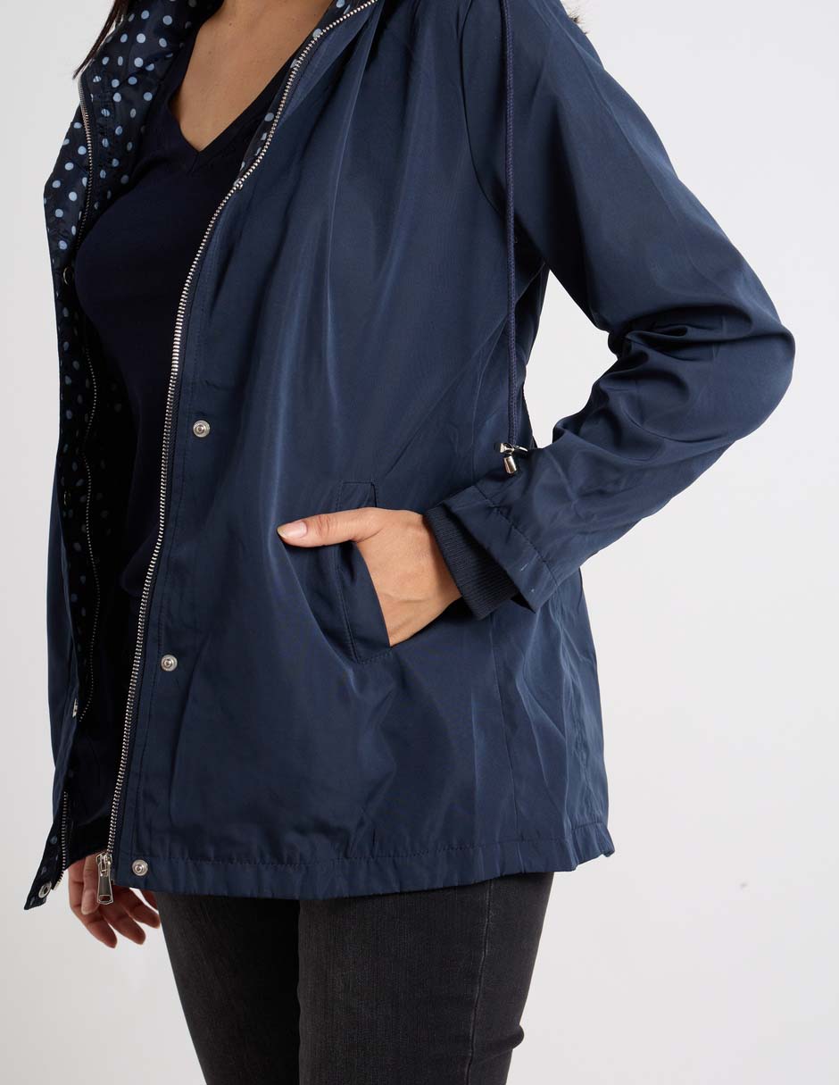 Gabardina con bolsillos para mujer 5