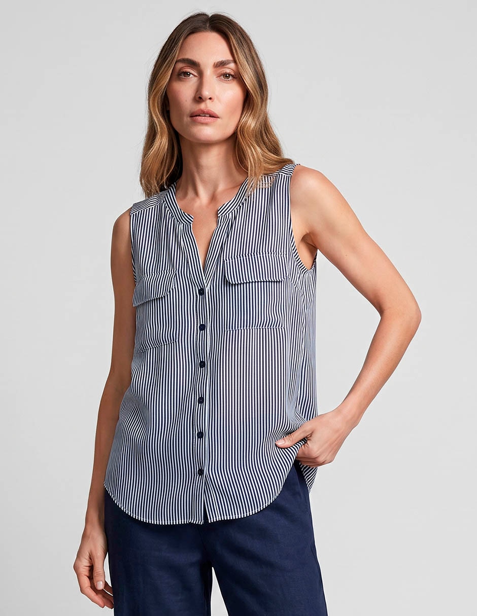 Blusa sin manga para mujer Blusa sin manga para mujer