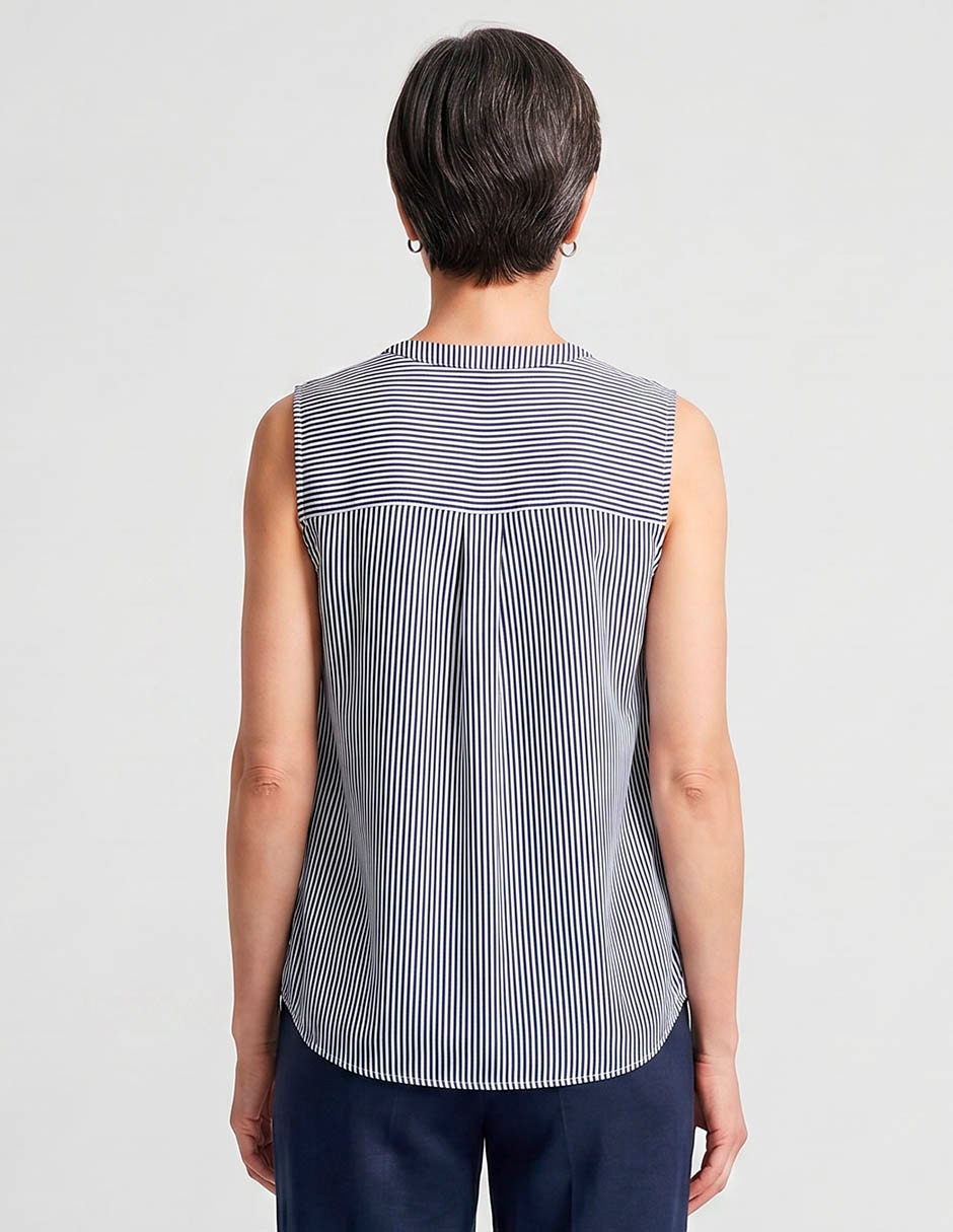Blusa lieb sin manga para mujer