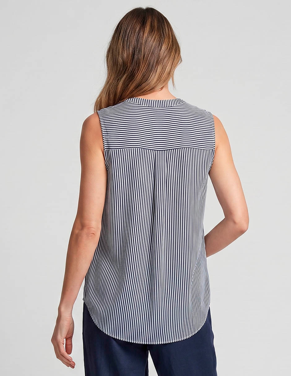 Blusa sin manga para mujer 2