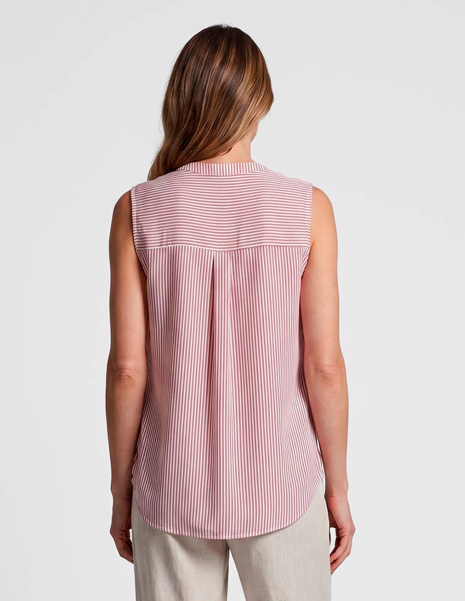 Blusa lieb sin manga para mujer