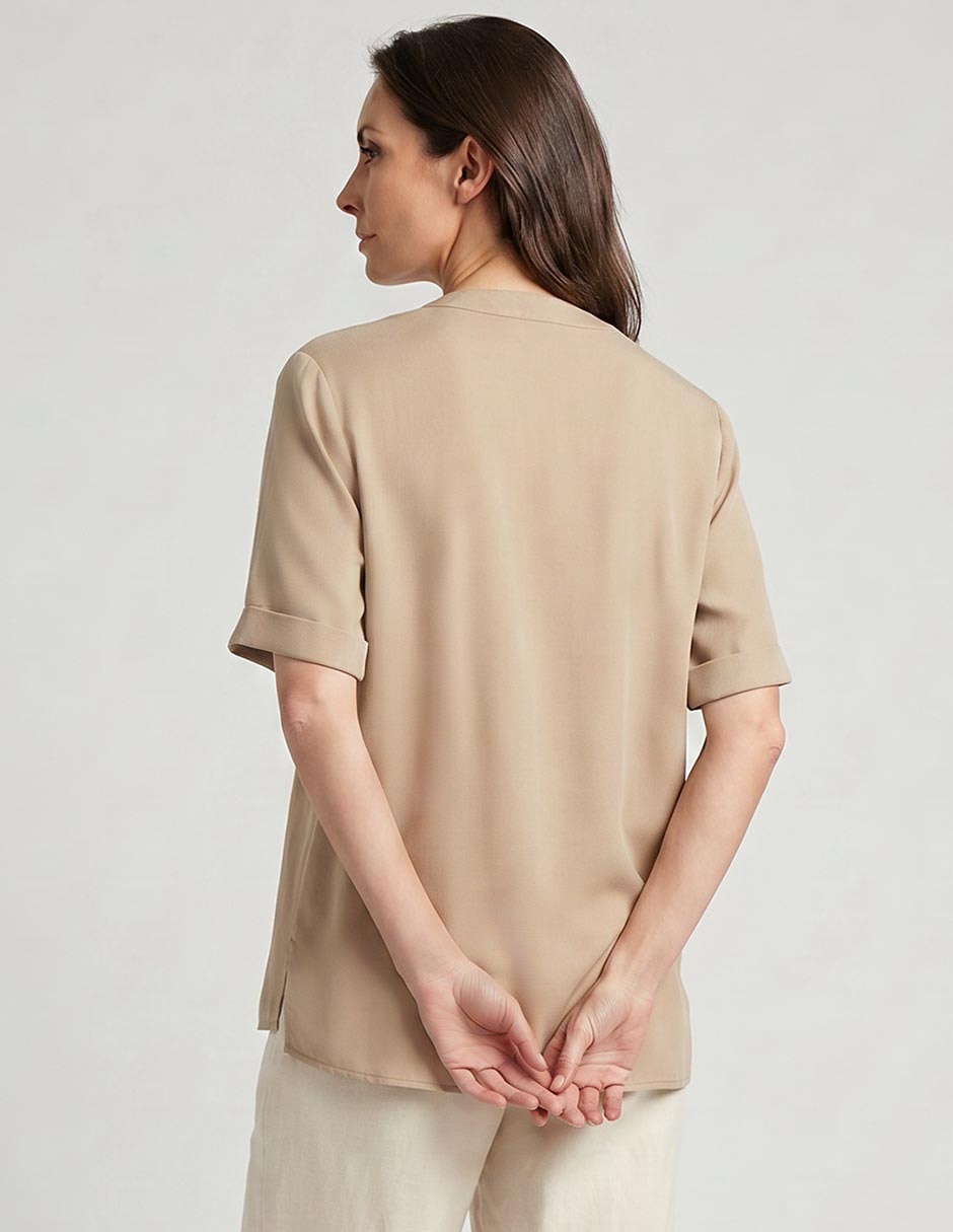 Blusa manga corta para mujer 2