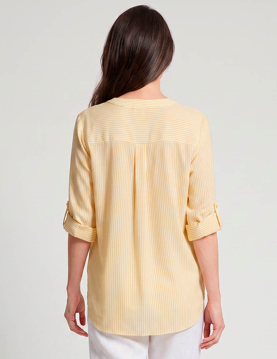 Blusa lieb manga 3/4 para mujer