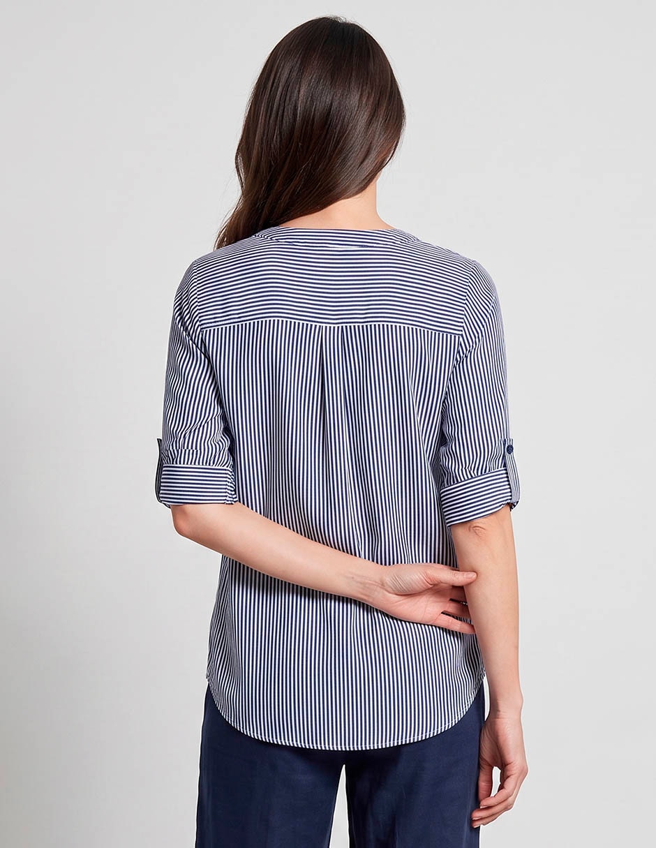 Blusa manga 3/4 para mujer 2
