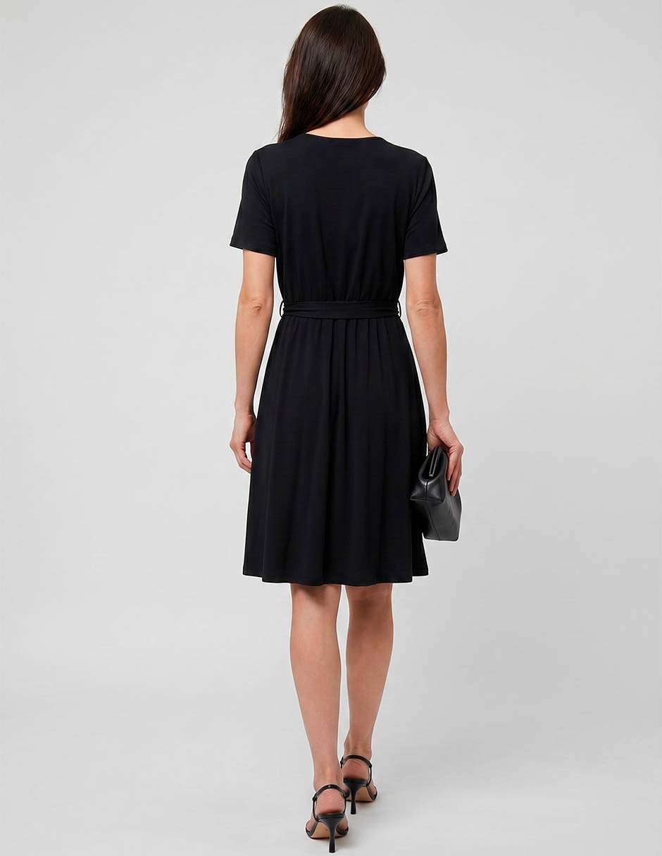 Vestido a la rodilla casual para mujer 2