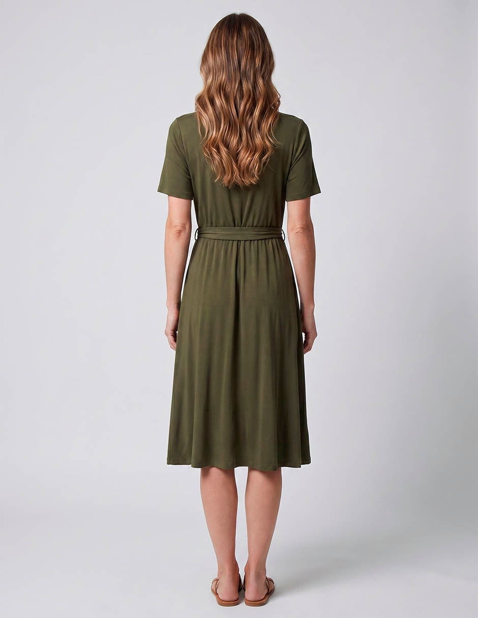 Vestido a la rodilla casual Lieb para mujer
