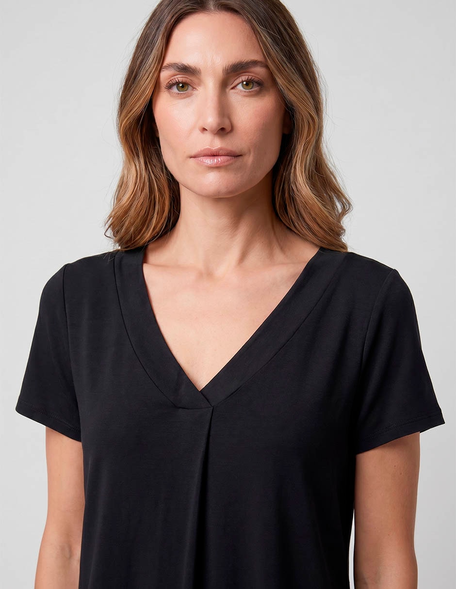 Blusa manga corta para mujer 3