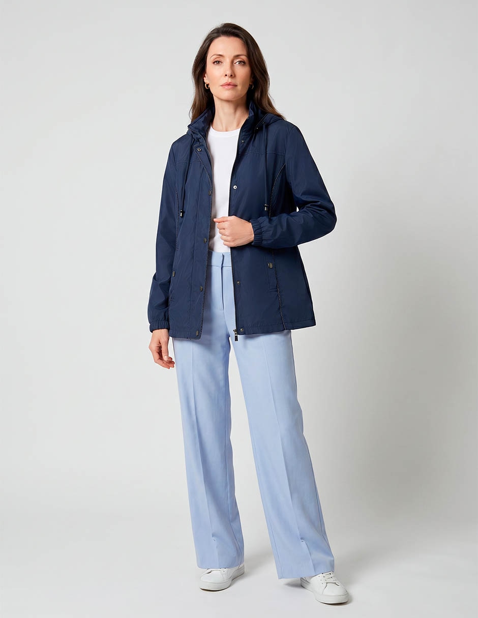 Gabardina No Con Capucha Para Mujer
