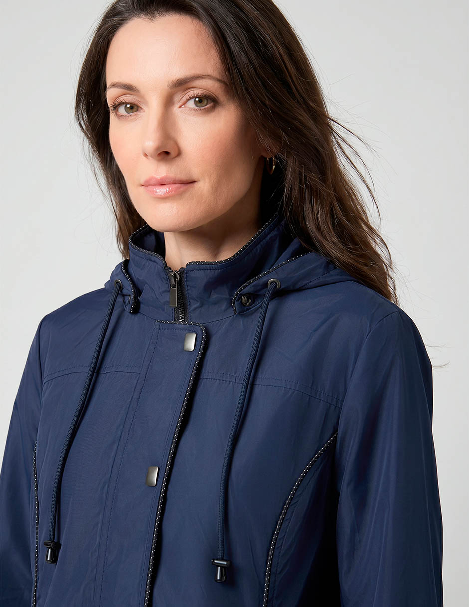 Gabardina No Con Capucha Para Mujer 3