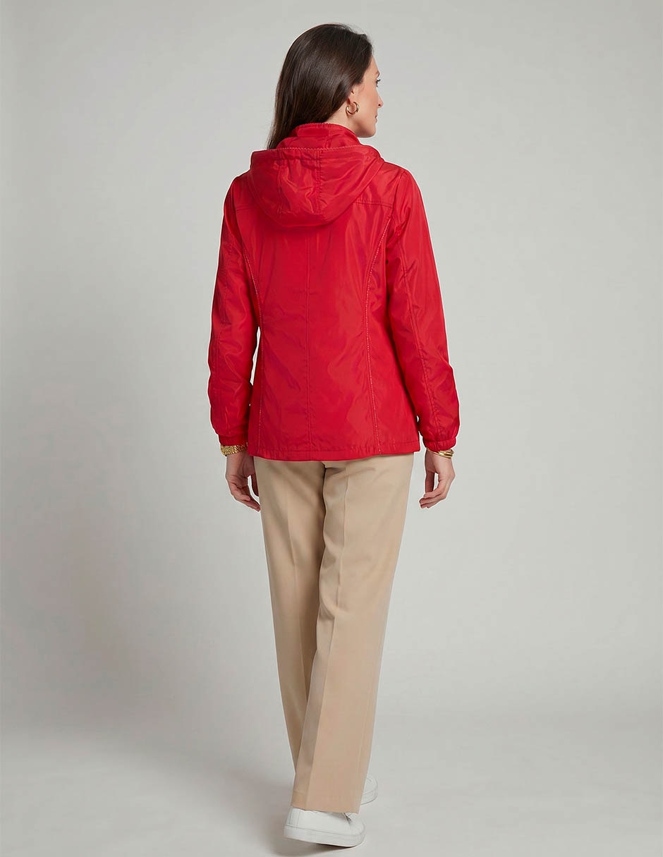 Gabardina No Con Capucha Davinchy Para Mujer