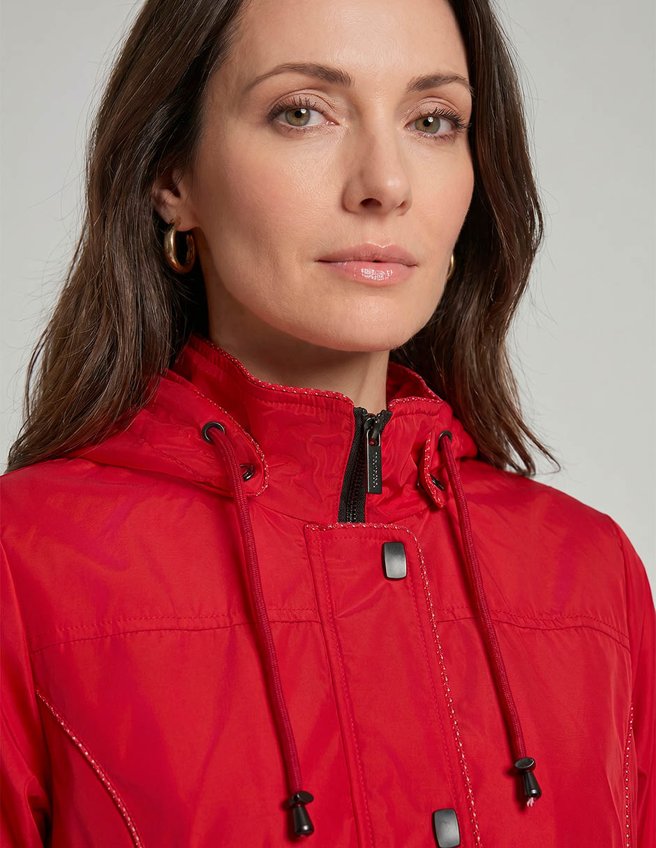 Gabardina No Con Capucha Davinchy Para Mujer