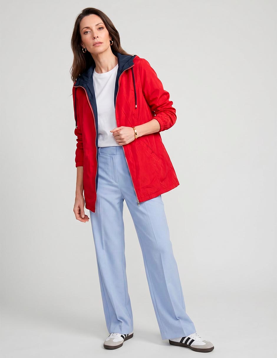 Gabardina No Reversible Para Mujer
