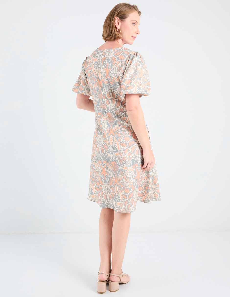 Vestido 3/4 casual delirium para mujer