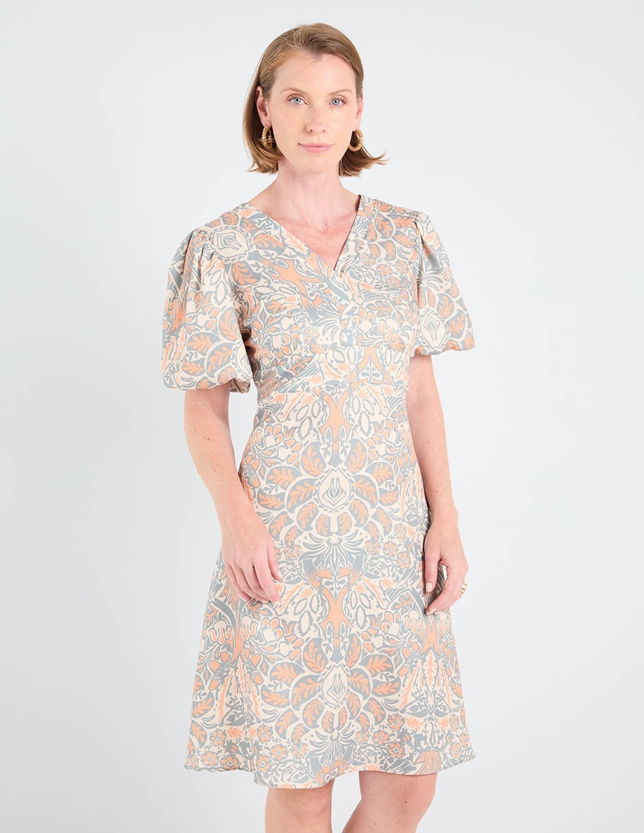 Vestido 3/4 casual para mujer