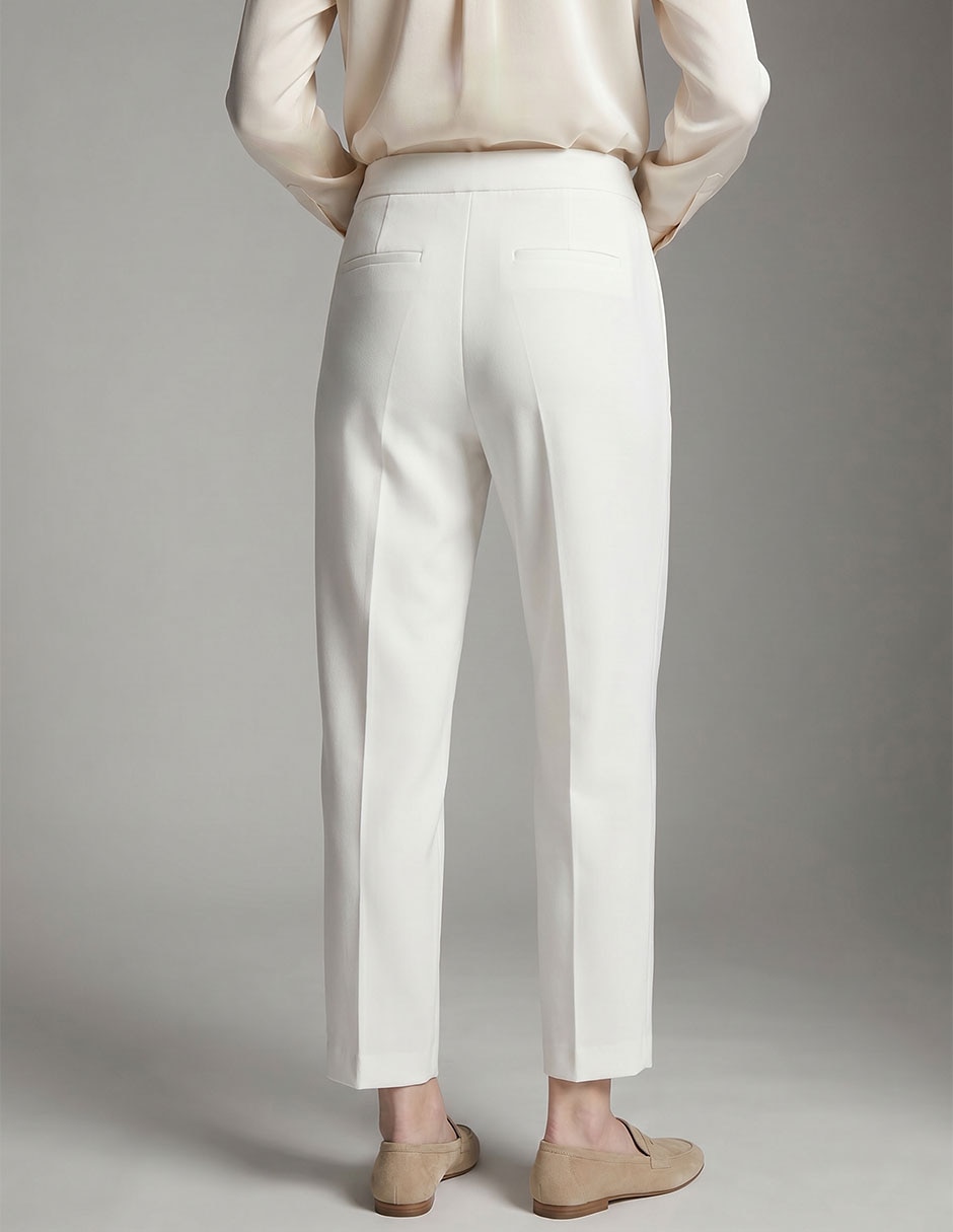 Pantalón de vestir recto para mujer 2