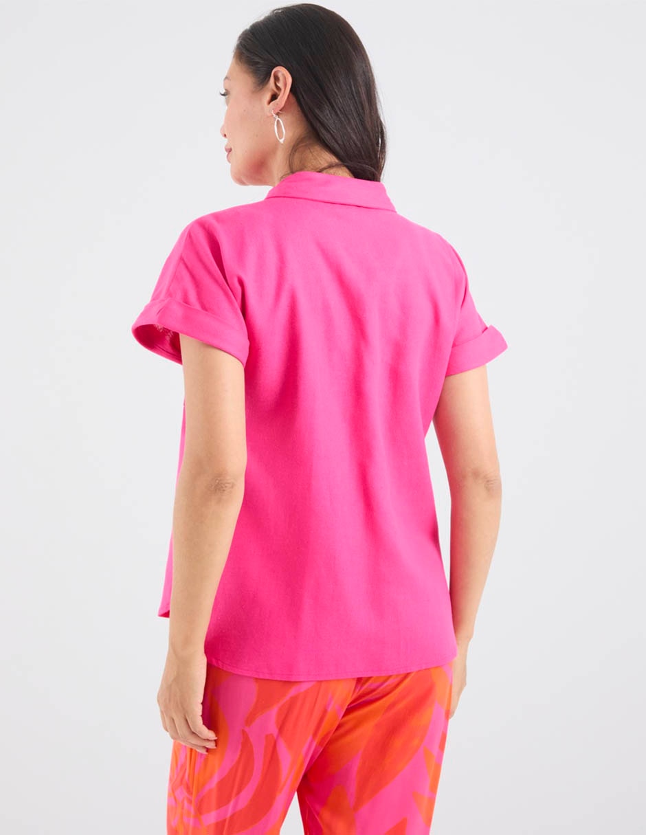 Blusa manga corta para mujer 6