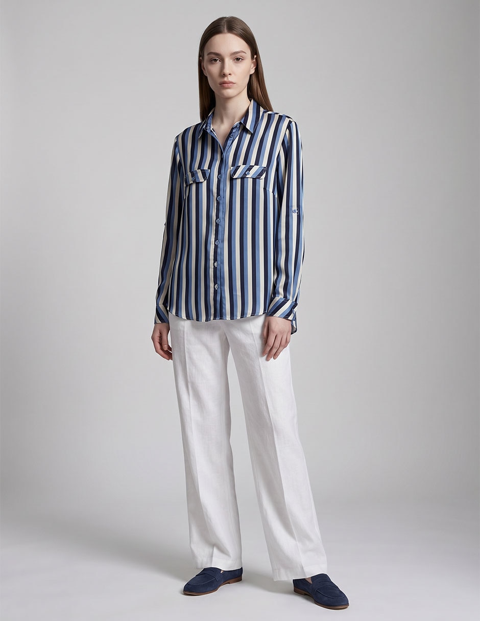 Blusa manga larga para mujer Blusa manga larga para mujer