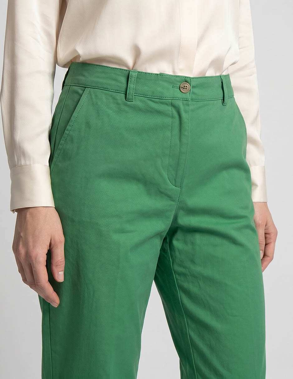 Pantalón Capri Regular Para Mujer 4