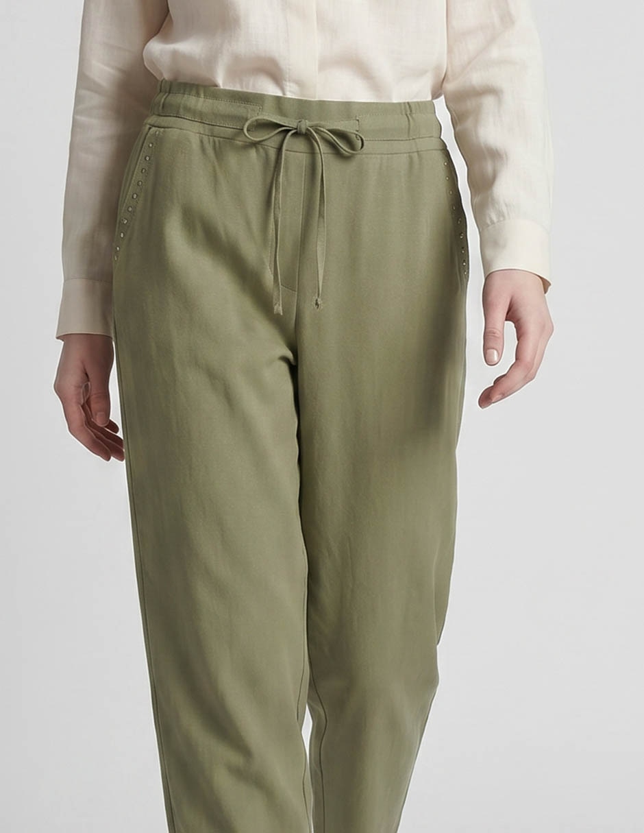 Pantalón Capri Delirium Regular Para Mujer