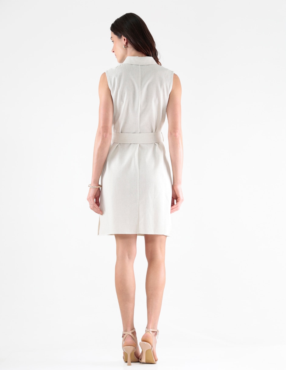 Vestido a la rodilla casual para mujer 3
