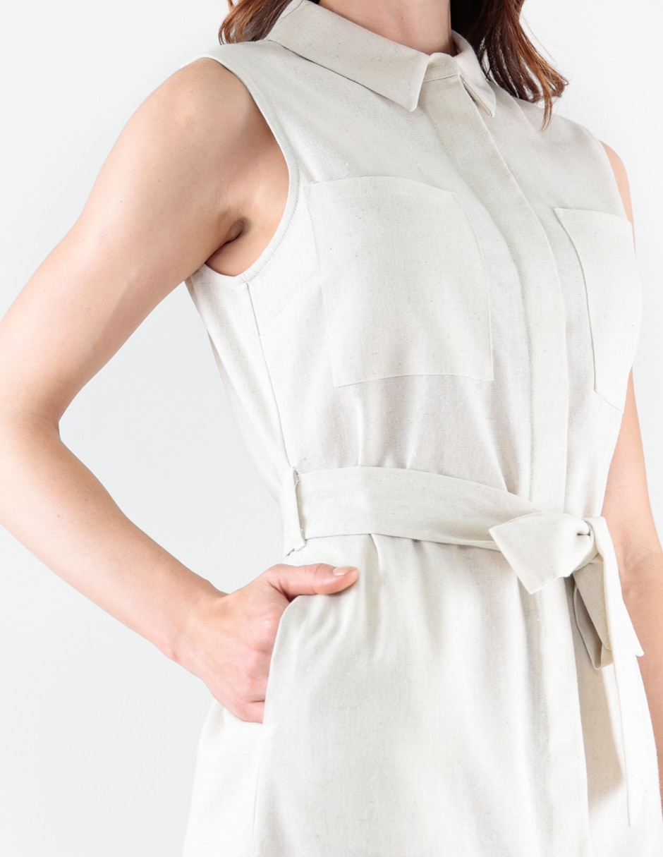 Vestido a la rodilla casual para mujer 4