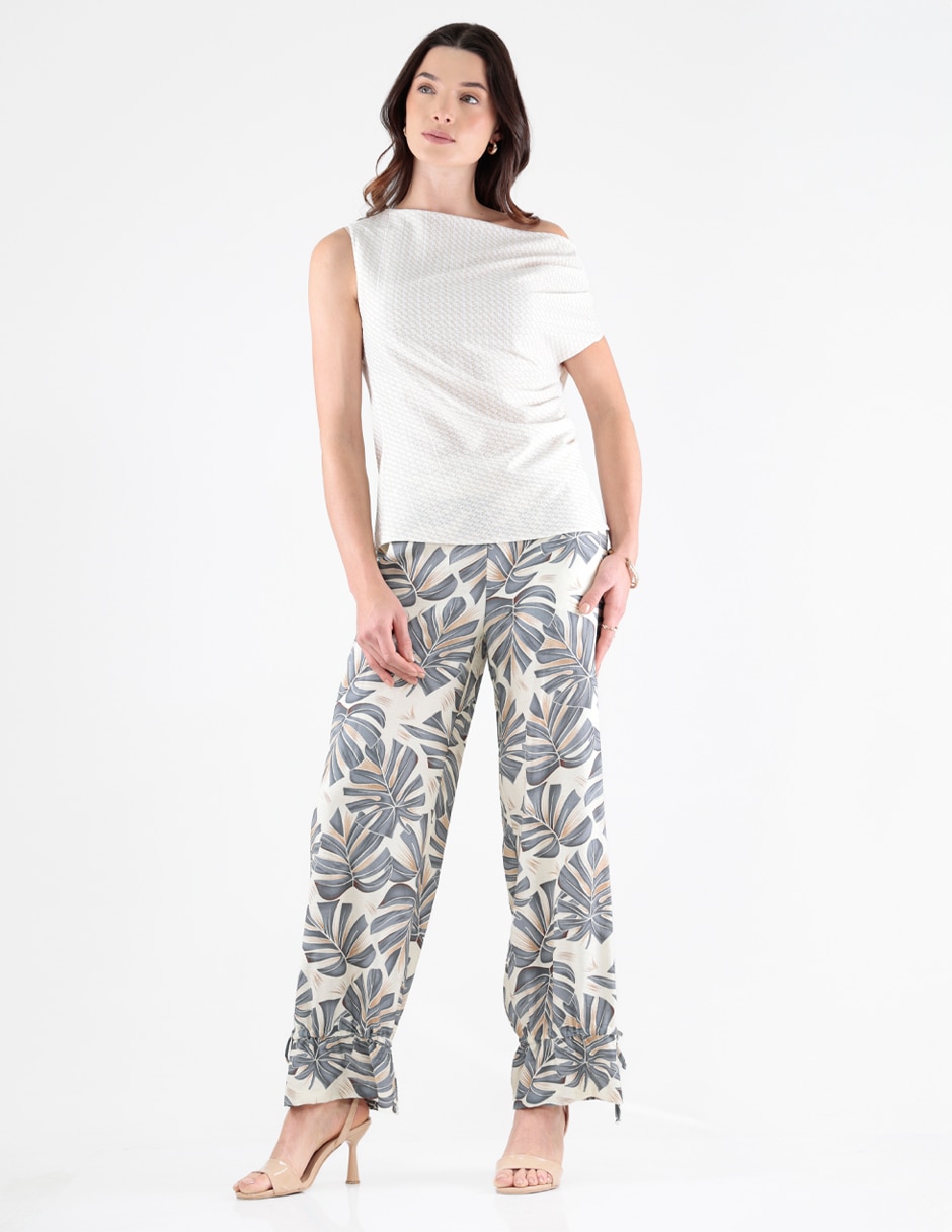 Blusa manga corta para mujer 4