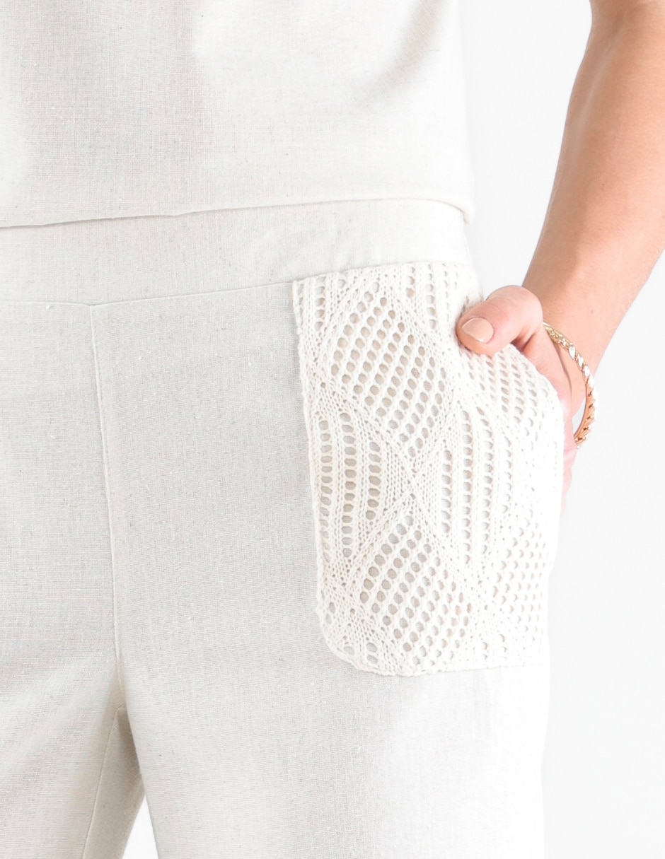 Pantalón regular para mujer 4