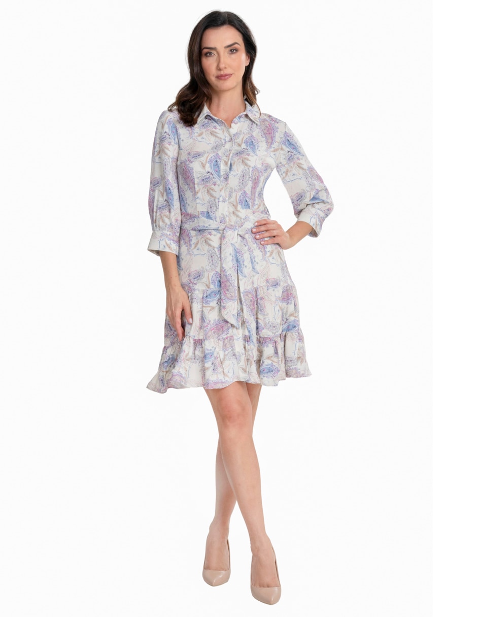 Vestido a la rodilla casual para mujer Vestido a la rodilla casual para mujer
