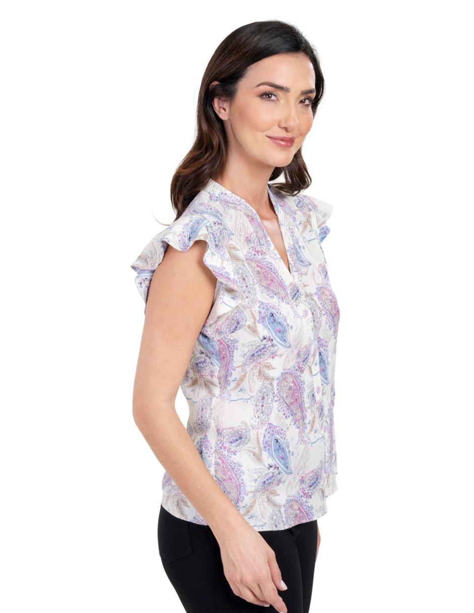Blusa sin familia 'manga' corta 'para mujer' Blusa sin familia 'manga' corta 'para mujer'