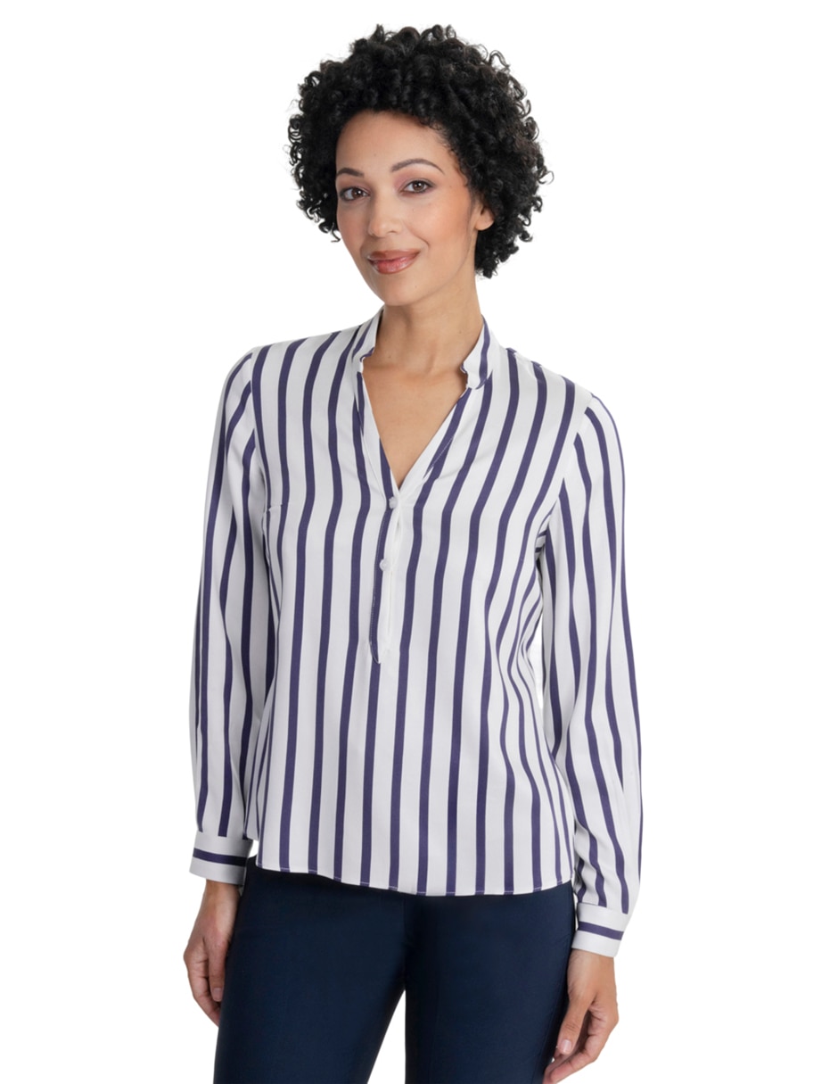 Blusa manga larga para mujer