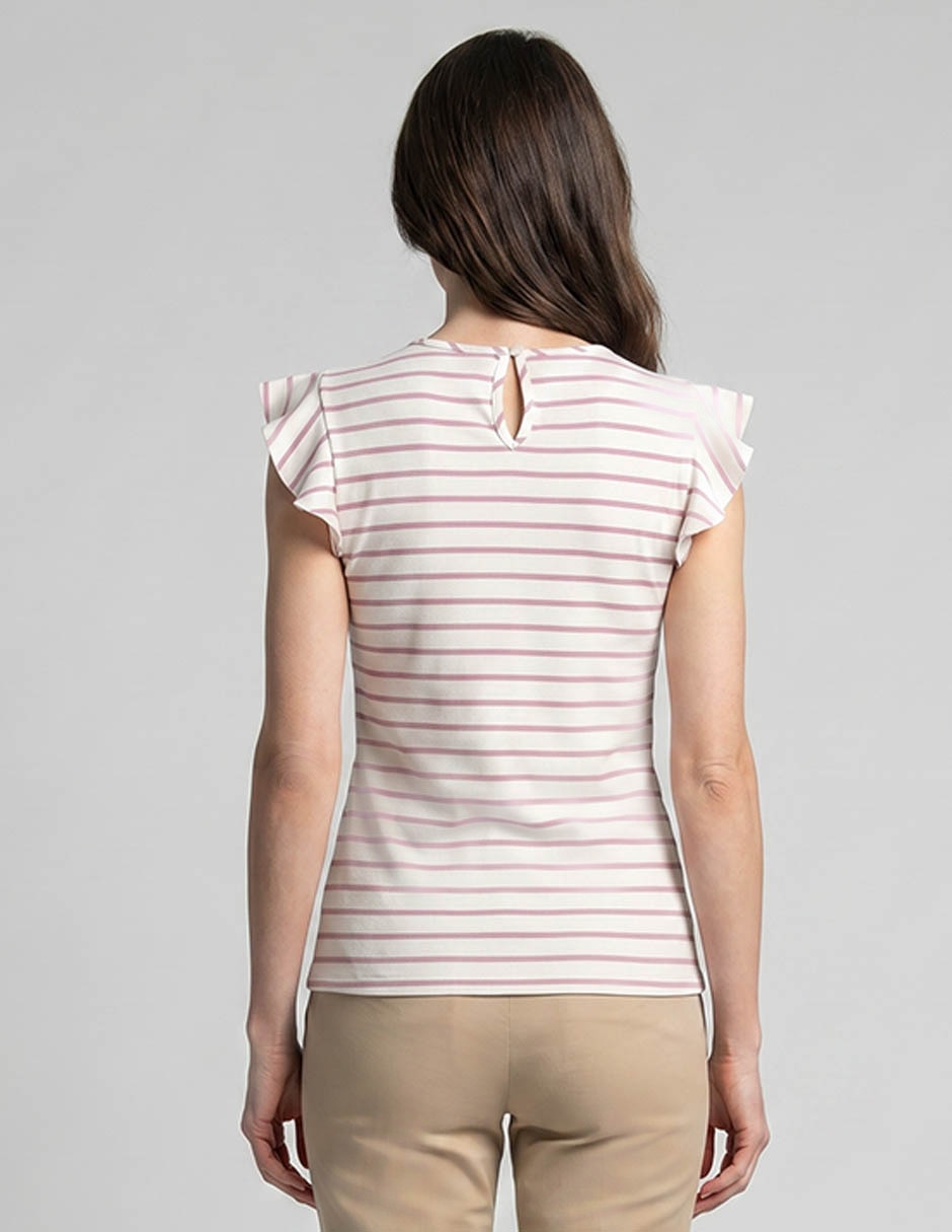 Blusa Atelier Petite manga corta para mujer