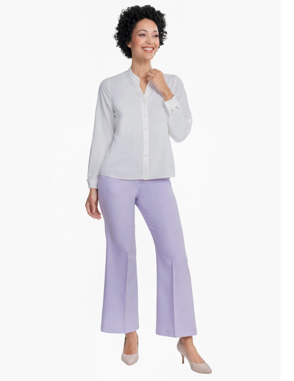 Blusa Atelier Petite manga larga para mujer