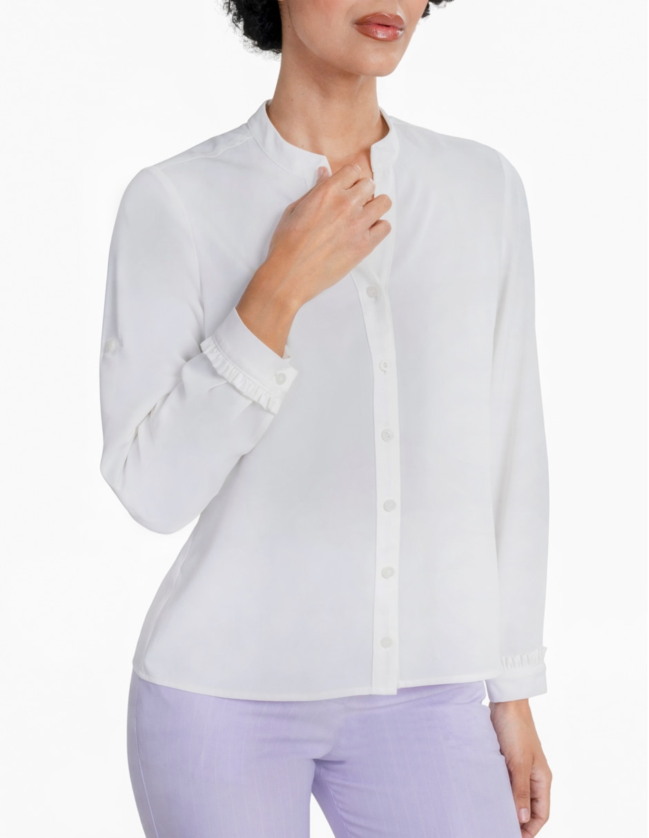 Blusa manga larga para mujer 3