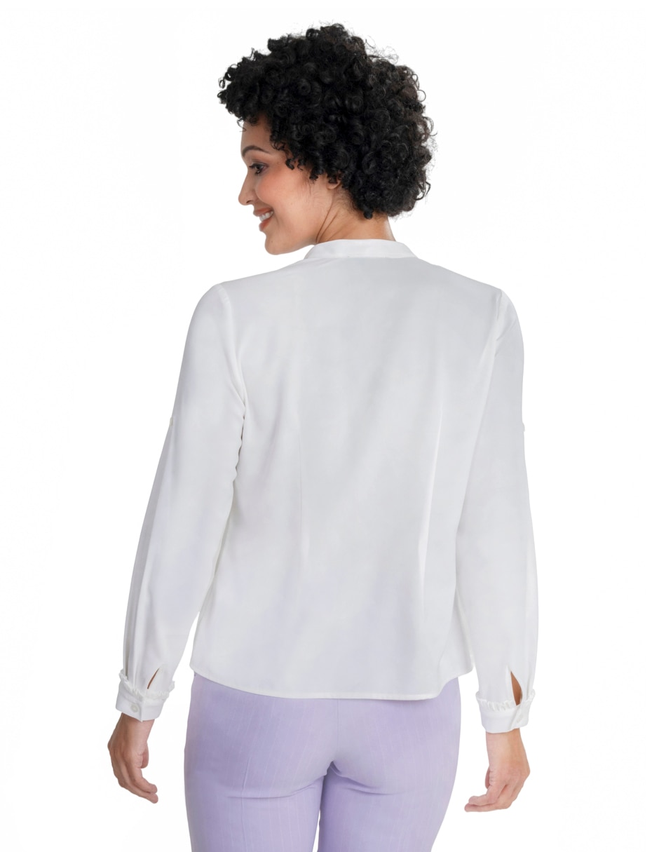 Blusa manga larga para mujer 2
