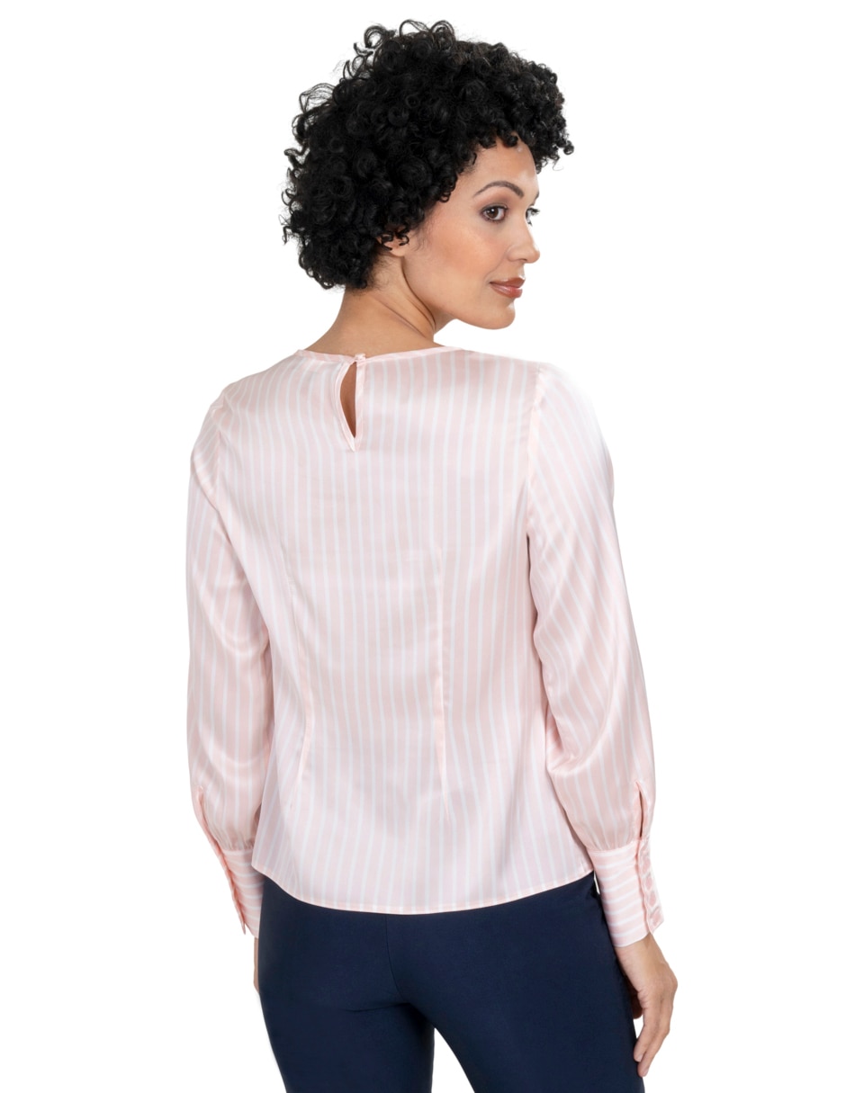 Blusa manga larga para mujer 4